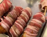 簡単　肉巻きみたらし　時短バーベQ作り方3写真