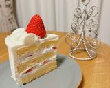 米粉のスポンジケーキ　　ショートケーキ作り方21写真