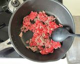 トマト水煮で簡単ハッシュドビーフ作り方2写真