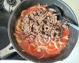 トマト水煮で簡単ハッシュドビーフ作り方7写真