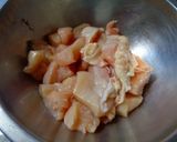 マーマレード入りチキン作り方1写真