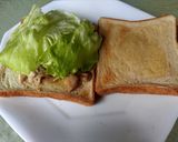 かんたんローストチキン・サンド作り方4写真