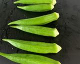 レンジで簡単！オクラ田楽作り方1写真