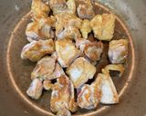 鶏もも肉とさつまいものクリーム煮作り方3写真