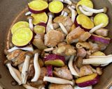 鶏もも肉とさつまいものクリーム煮作り方4写真