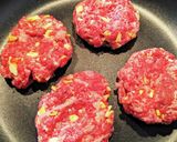 小間切れ牛肉のハンバーグ作り方7写真