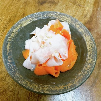 なますめ 刻んで漬けるだけ♡紅白なます♡ by Hirarinn☆ 【クックパッド