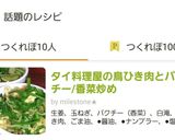 タイ料理屋の鳥ひき肉とパクチー/香菜炒め作り方4写真
