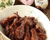 食材1つ★鶏手羽元のソース&赤ワイン煮作り方6写真