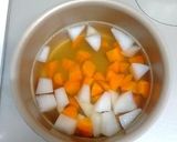 冬野菜のサラダ～人参ドレッシング～作り方2写真