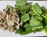 豚肉と小松菜のみぞれ煮作り方1写真