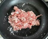 豚肉と小松菜のみぞれ煮作り方3写真