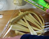 パースニップの蜂蜜レモンソテー作り方2写真