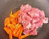 豚肉と空芯菜のオイスター炒め作り方1写真