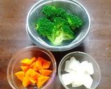 冬野菜のサラダ～人参ドレッシング～作り方6写真