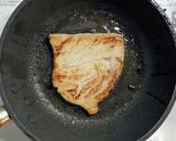 メカジキとシメジとインゲンのバター焼き作り方2写真