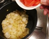 チーズたっぷり玉ねぎトマトの食べるスープ作り方3写真