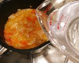チーズたっぷり玉ねぎトマトの食べるスープ作り方4写真