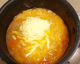 チーズたっぷり玉ねぎトマトの食べるスープ作り方7写真