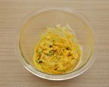 介護食　かぼちゃとレーズンのサラダ作り方7写真