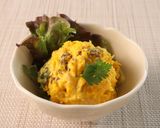 介護食　かぼちゃとレーズンのサラダ作り方8写真