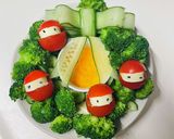 クリスマスのサンタサラダ作り方6写真