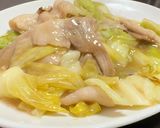 にんにく香る豚バラ塩キャベツ作り方6写真