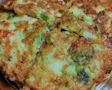 山芋とエビのお焼き作り方4写真