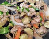 大豆のお肉でなすの味噌炒めがめちゃ美味作り方3写真