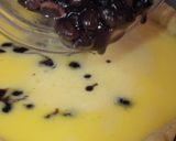 お節の黒豆の残りで！黒豆のエッグタルト作り方5写真
