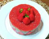 米粉活用 苺シャルロットケーキ RAW作り方26写真