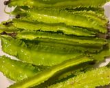 四角豆のおひたし作り方1写真