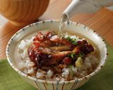 みつせ鶏うまとろ手羽煮のだし茶漬け作り方4写真