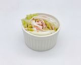 白菜と豚バラのごまぽん酢プチグラタン作り方3写真
