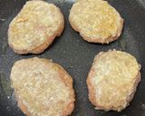 鶏つくねチーズハンバーグ作り方7写真