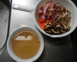 不器用鶏ごぼうシメジ舞茸ご飯作り方1写真