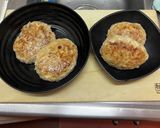 鶏つくねチーズハンバーグ作り方8写真