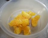 オレンジ☆チーズクリーム作り方1写真