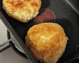 残り御飯を焼きおにぎり（改良版）☆☆作り方3写真