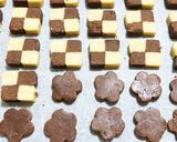 材料4つで簡単！市松模様のクッキー作り方7写真
