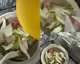 簡単！豚肉とエリンギの明太子鍋♪作り方3写真