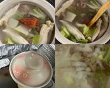簡単！豚肉とエリンギの明太子鍋♪作り方4写真