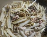 大根を肉と炒め煮してみた。作り方3写真
