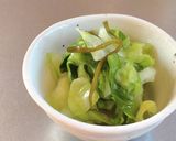 簡単副菜☆キャベツの浅漬け。作り方6写真