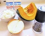 簡単！！とろ〜り濃厚かぼちゃのポタージュ作り方1写真