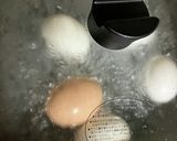 簡単♬ゆでたまごをポン♬つけたまご☆作り方4写真