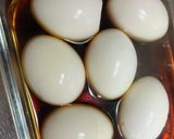 簡単♬ゆでたまごをポン♬つけたまご☆作り方5写真