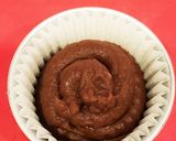 さつまいもチョコたっぷり米粉蒸しケーキ作り方19写真