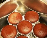 さつまいもチョコたっぷり米粉蒸しケーキ作り方22写真