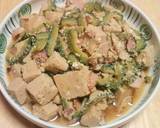 |・）ノ　ゴーヤ豆腐。作り方11写真